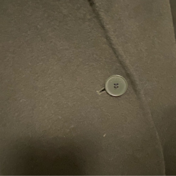 COPY - Sandro Women's Green Ekin Wool/Cotton Blend Coat Size 36 - Picture 9 of 10